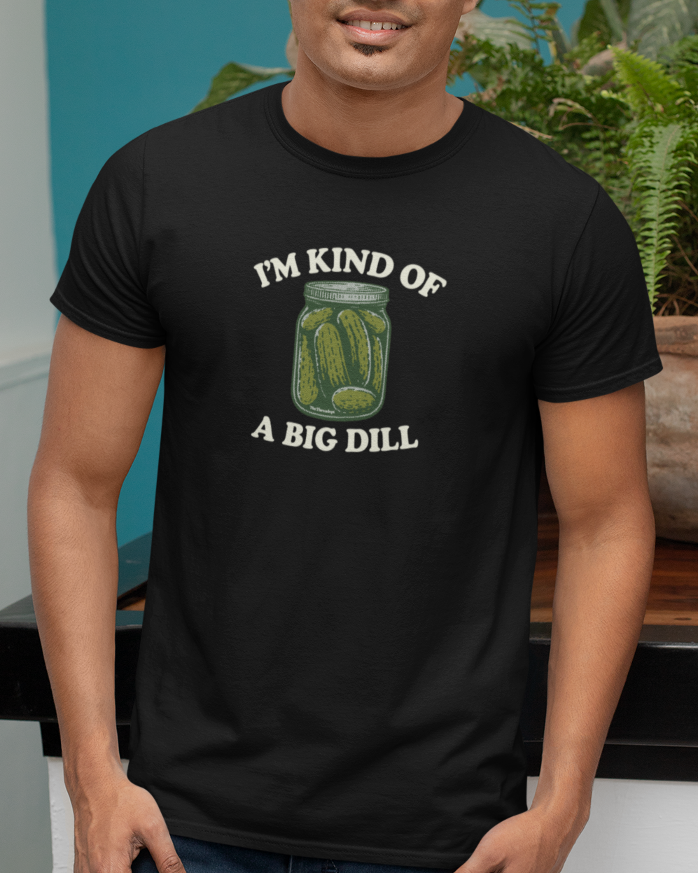 I'm Kind Of A Big Deal graphic t-shirt, perfect for adults. A must-have funny pickle t-shirt.