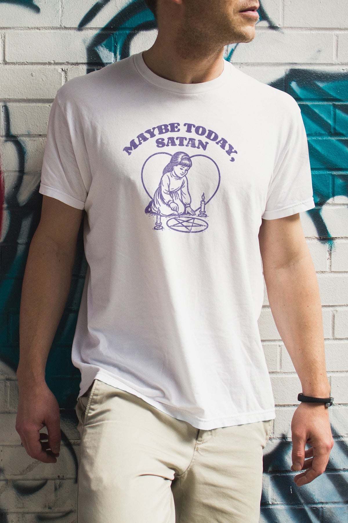 Maybe Today Satan - Graphic Tee