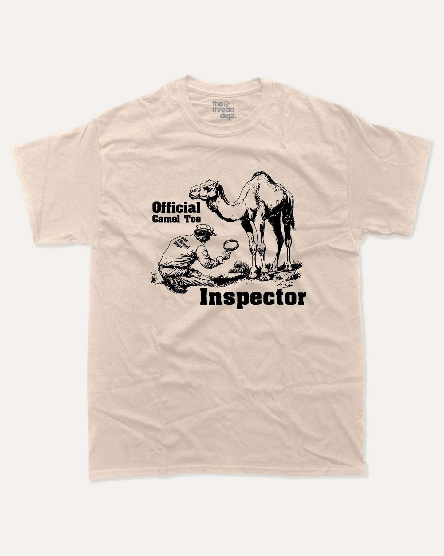 Official Camel Toe Inspector - Graphic Tee - TheThreadDept