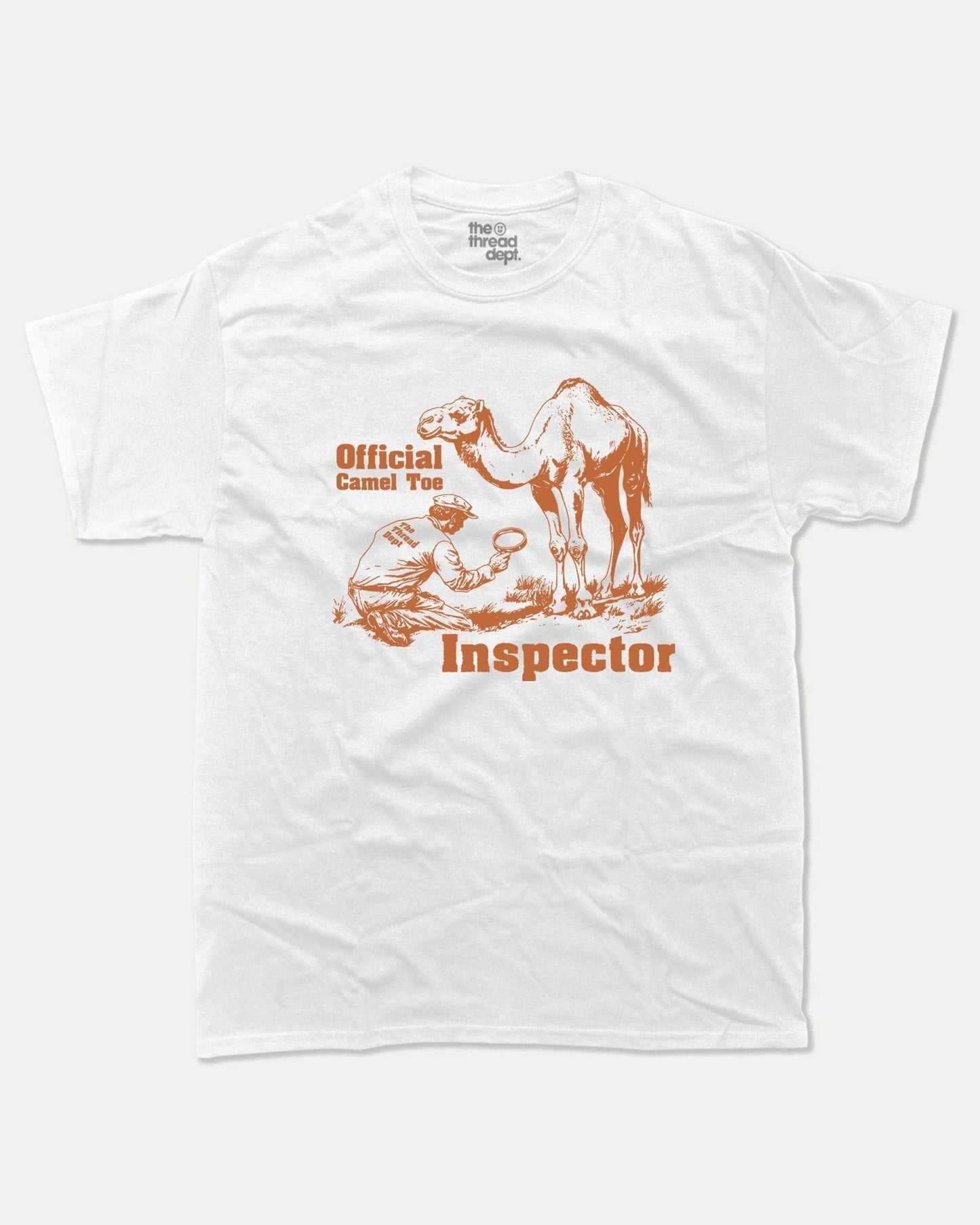 Official Camel Toe Inspector - Graphic Tee - TheThreadDept