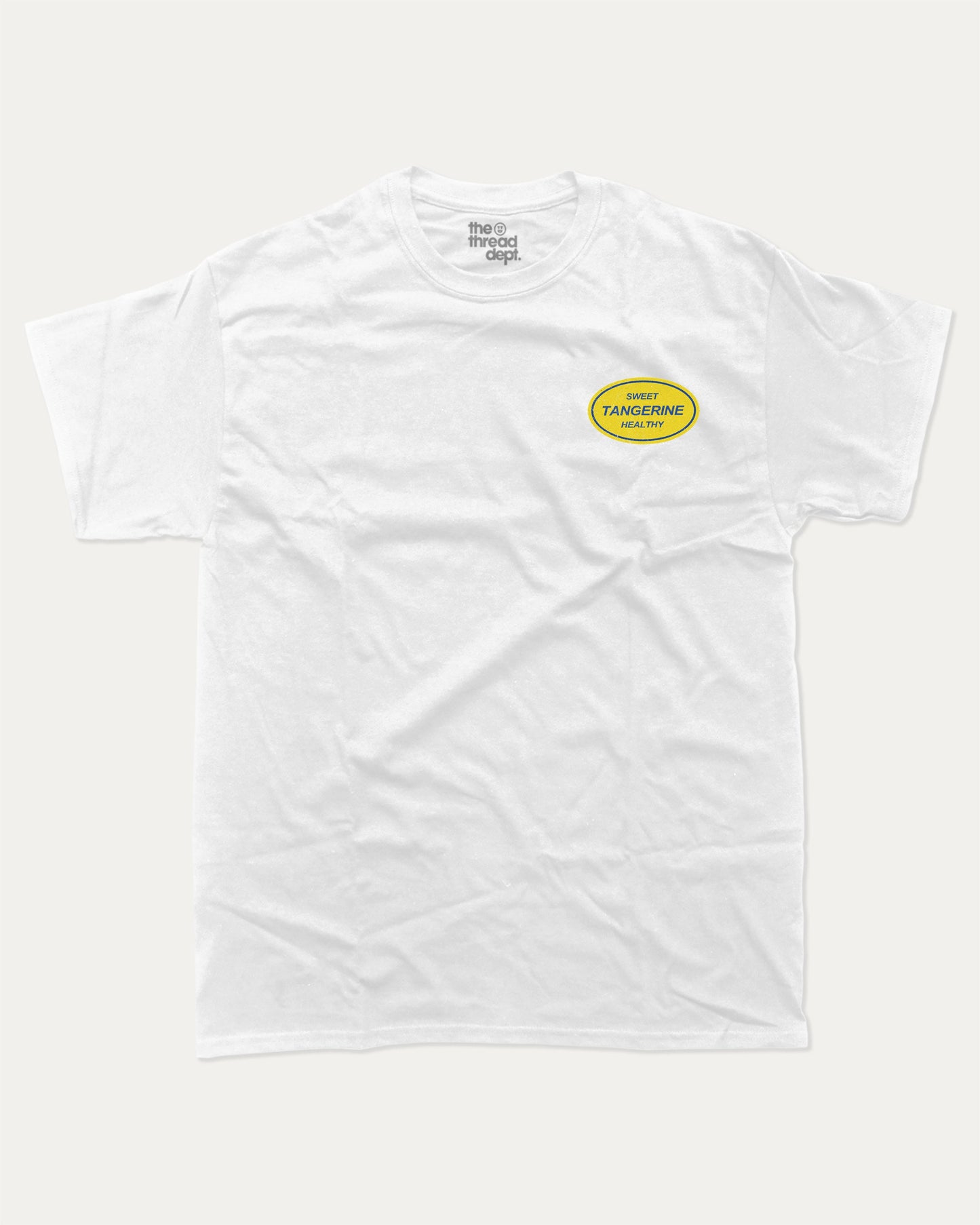 Tangerines graphic t-shirt, Vintage Retro Graphic T shirt, Fruits Vintage T shirt, Vintage T shirt, Vintage Inspired T shirt, A must-have funny tee, trending meme shirt, unique gift idea. White.