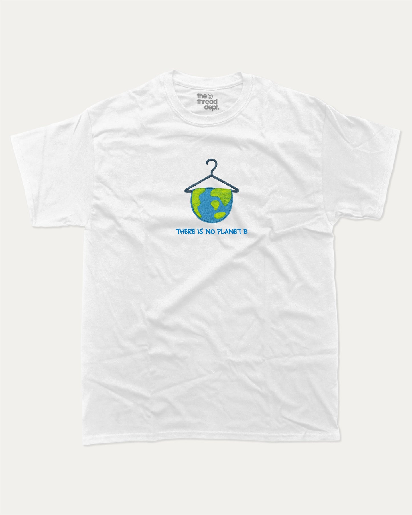 There Is No Planet B graphic t-shirt, Vintage Inspired Graphic T shirt, Retro Graphic T shirt, Y2K Style Graphic T shirt, A must-have funny tee, trending meme shirt, unique gift idea. White.