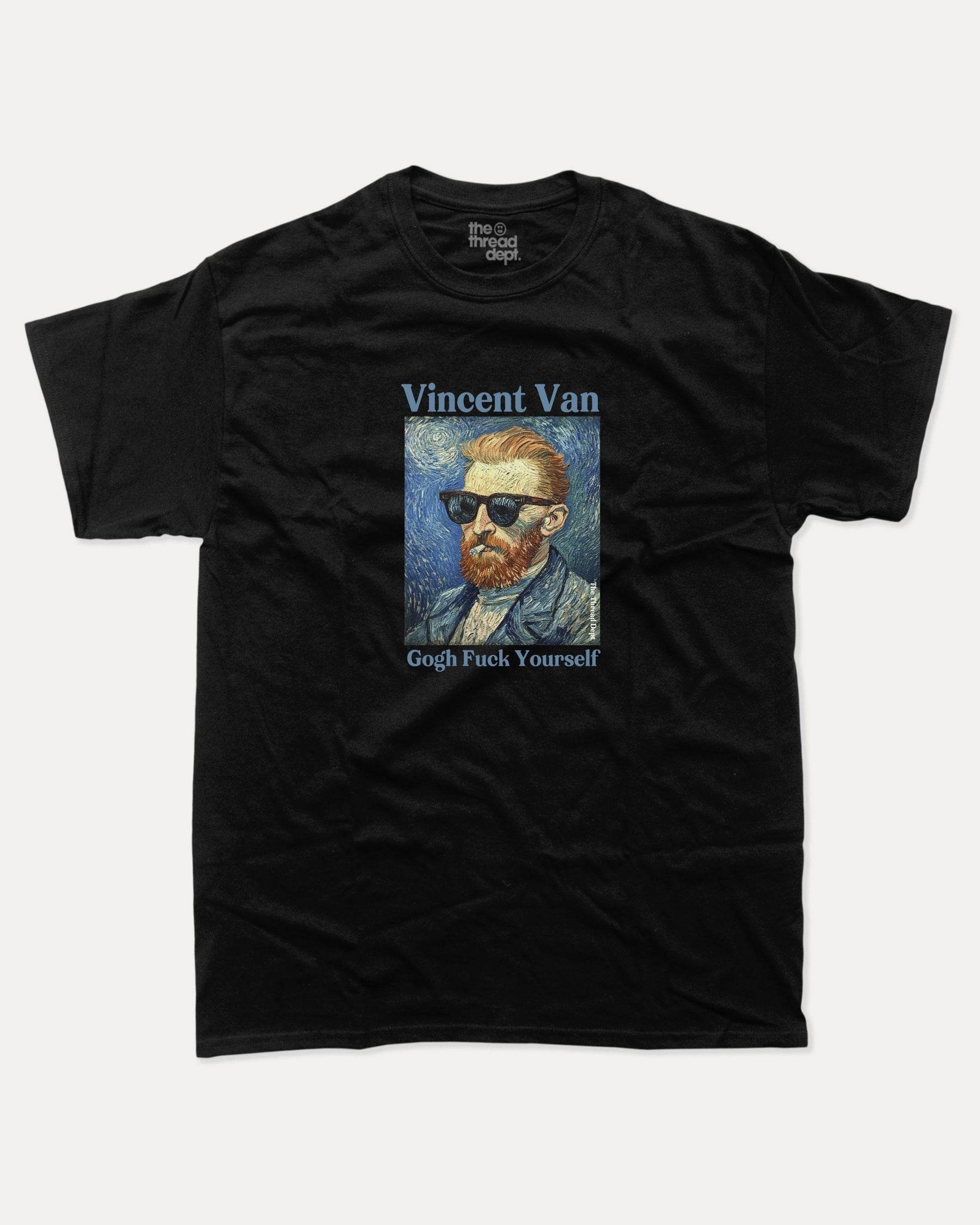 Vincent Van Gogh Fuck Yourself - Graphic Tee - TheThreadDept