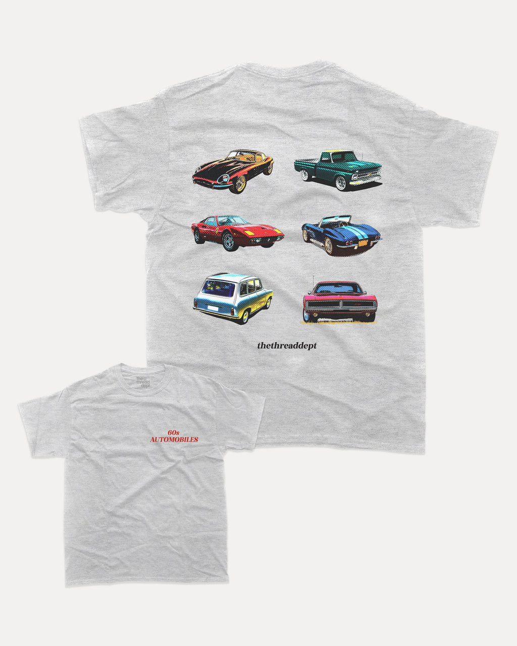 60s Automobiles - Graphic Tee - TheThreadDept