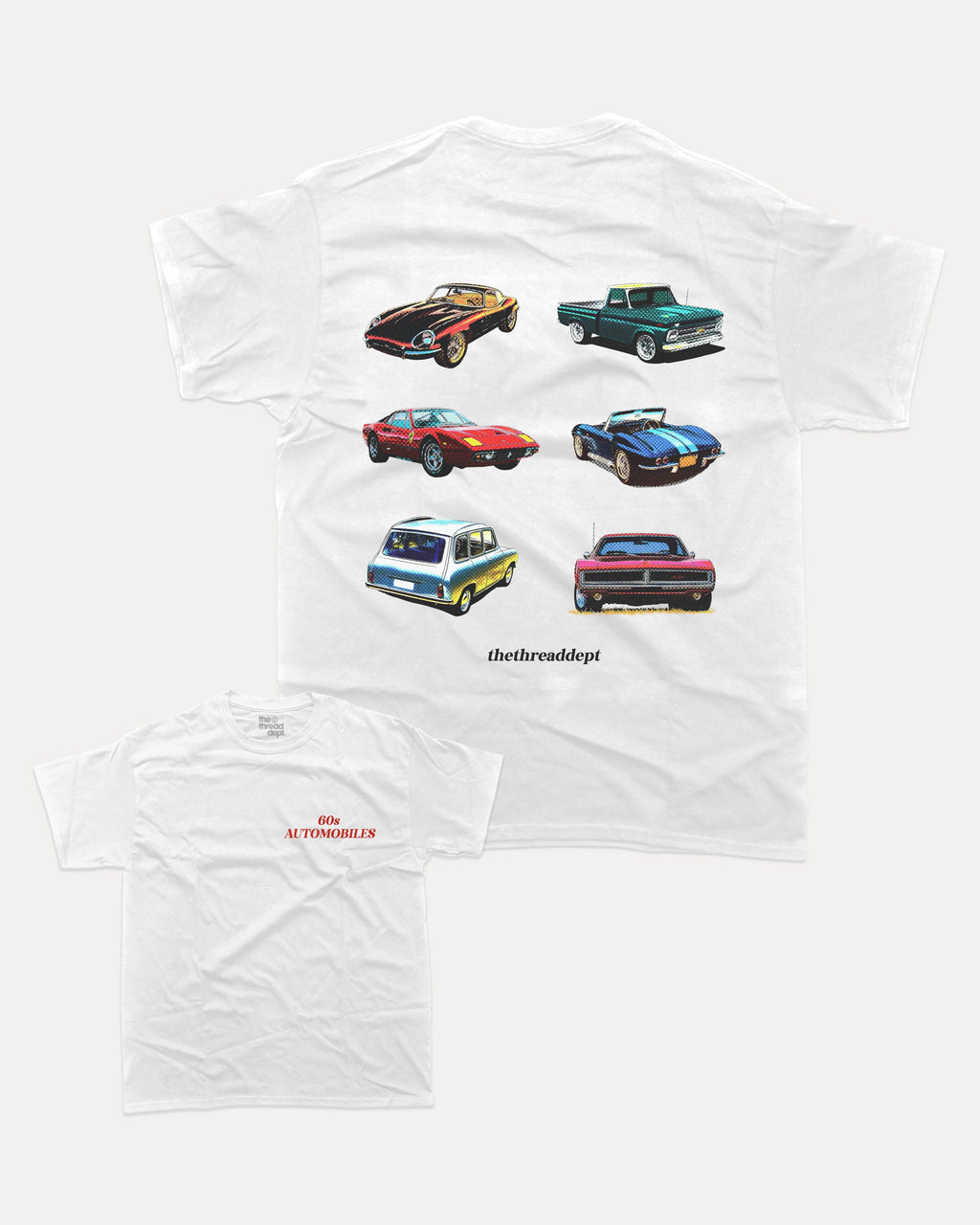 60s Automobiles - Graphic Tee - TheThreadDept