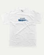 Oh Whale graphic tee with bold and humorous print, funny and trendy graphic. Funny Animal Graphic T shirt, Retro Animal Graphic T shirt, Whale Graphic T shirt,  Perfect for adults and gift-giving. White shirt.