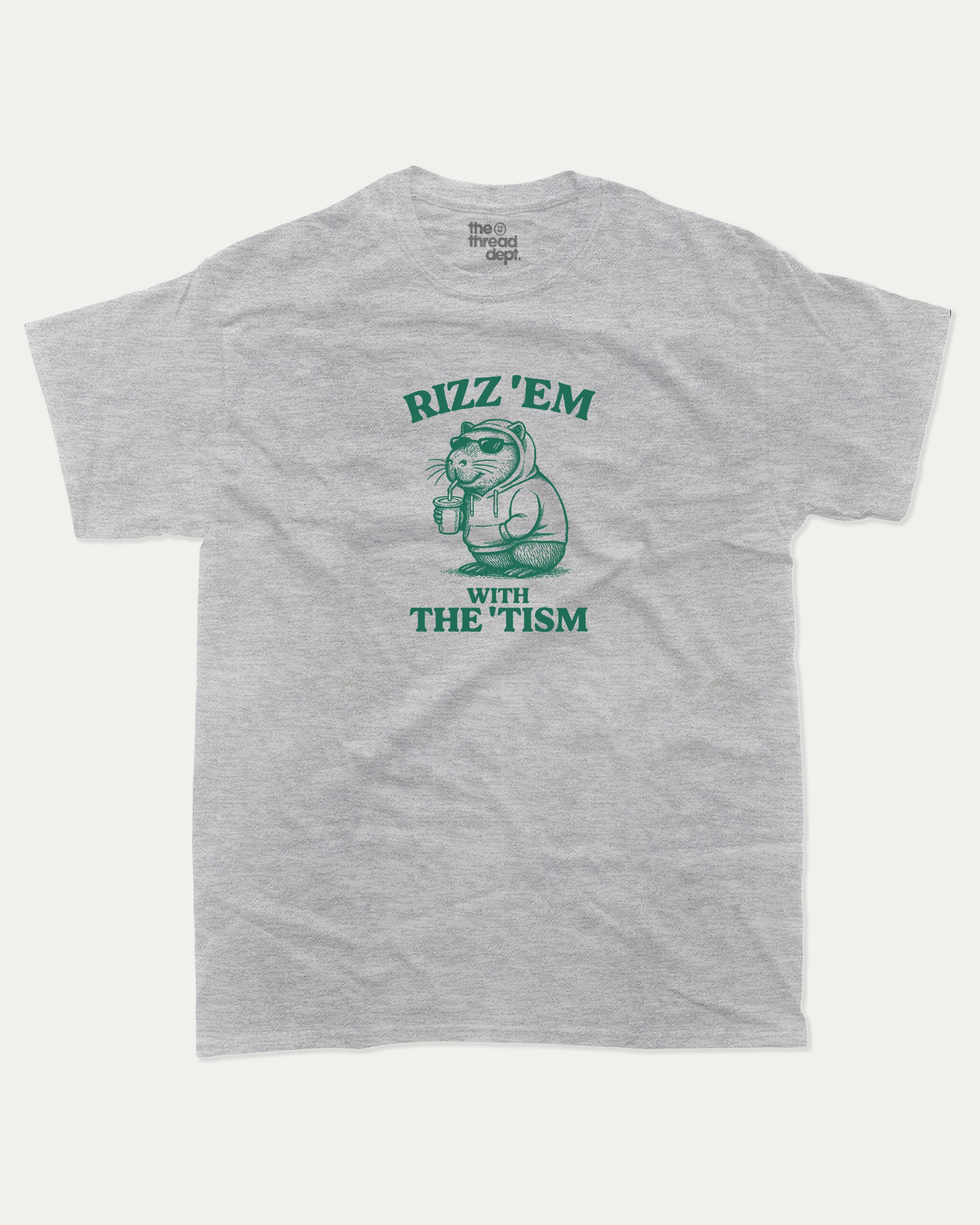 Rizz Em With The Tism - Graphic Tee