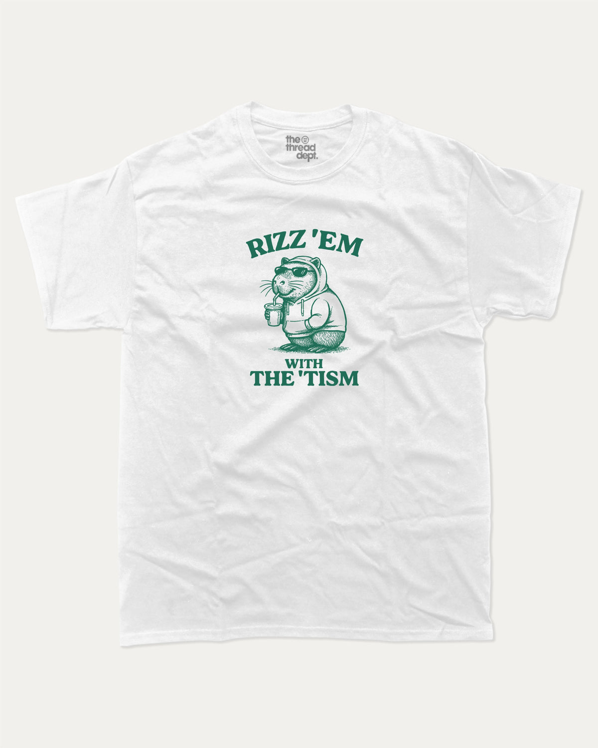 Aniaml Rizz Rizz Em With The Tism Graphic T-Shirt | The Thread Dept – TheThreadDept