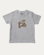 Sorry I'm Busy graphic tee with funny sloth print, funny and trendy graphic. Perfect for adults and gift-giving. Heather Grey shirt.