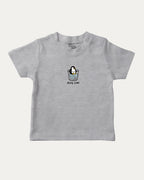 Stay Cool graphic tee with bold and humorous print, Cute Funny Animal T shirt, Pun Animal Graphic Tee, funny and trendy graphic. Perfect for adults and gift-giving. Heather Grey shirt.