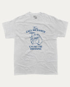 They Call Me Ranch Cause I Be Dressing graphic tee with funny frog print, funny and trendy graphic. Perfect for adults and gift-giving. Ash Grey shirt.