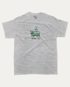 Weenie Tini graphic t-shirt, Cute Dog Graphic T shirt, Docs Hund T shirt, Wiener Dog T shirt, Dog lover T shirt,. A must-have funny tee, trending meme shirt, unique gift idea. Heather Grey.