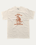 Women's Wilderness Club graphic t-shirt, perfect for adults. A must-have funny tee, trending meme shirt, unique gift idea. Cream.