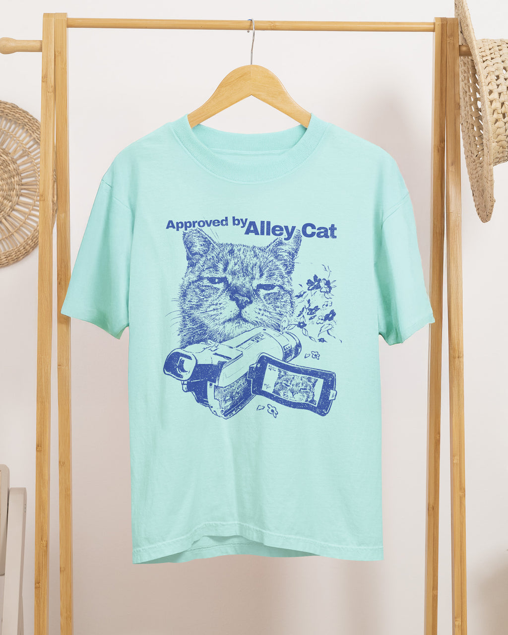 Approved by Alley Cat graphic t-shirt perfect gift for friends.