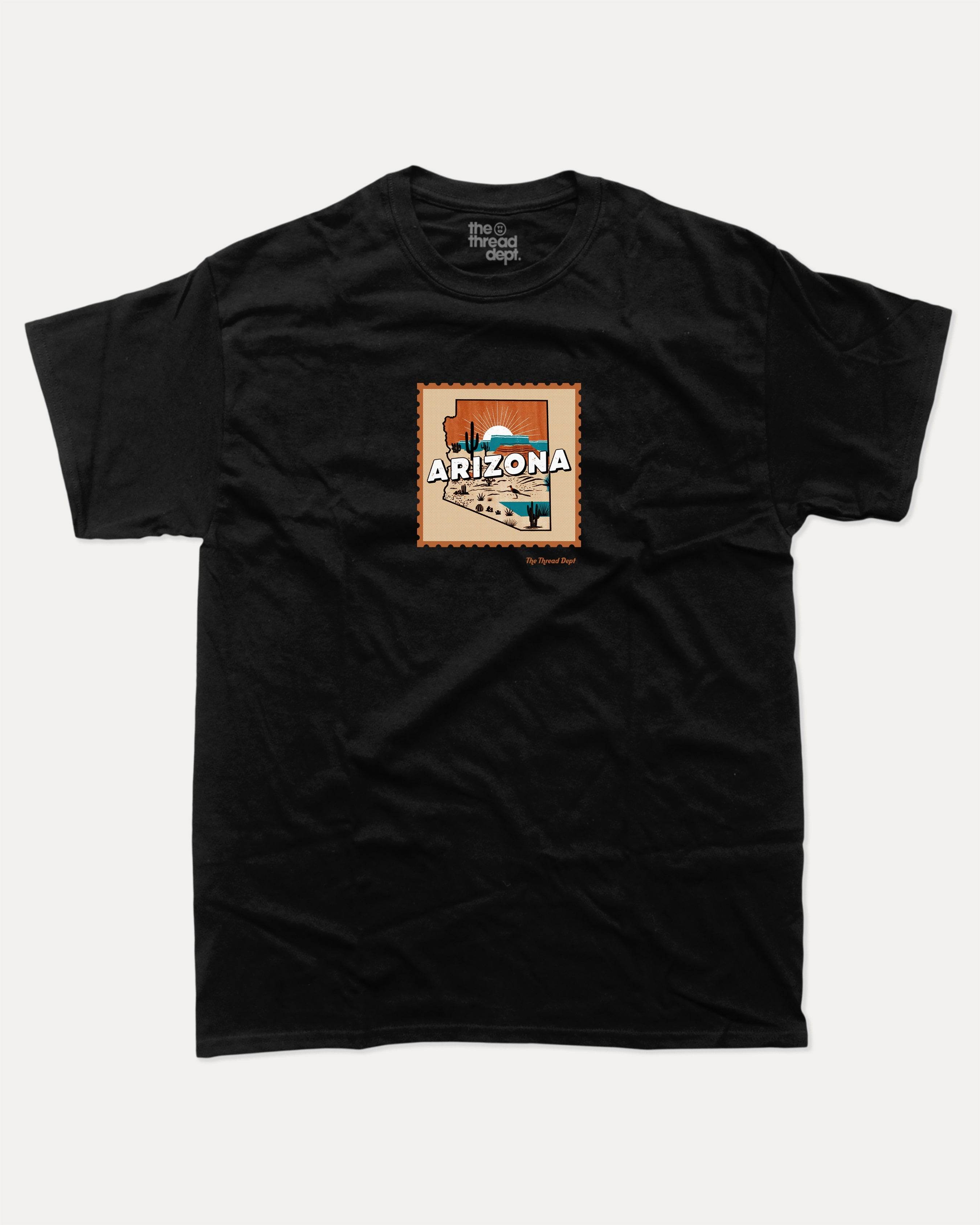 Arizona State Stamp - Graphic Tee - TheThreadDept