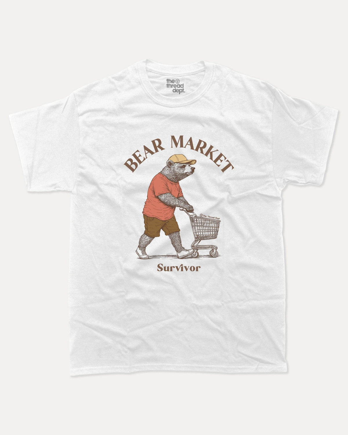Bear Market Survivor - Graphic Tee - TheThreadDept