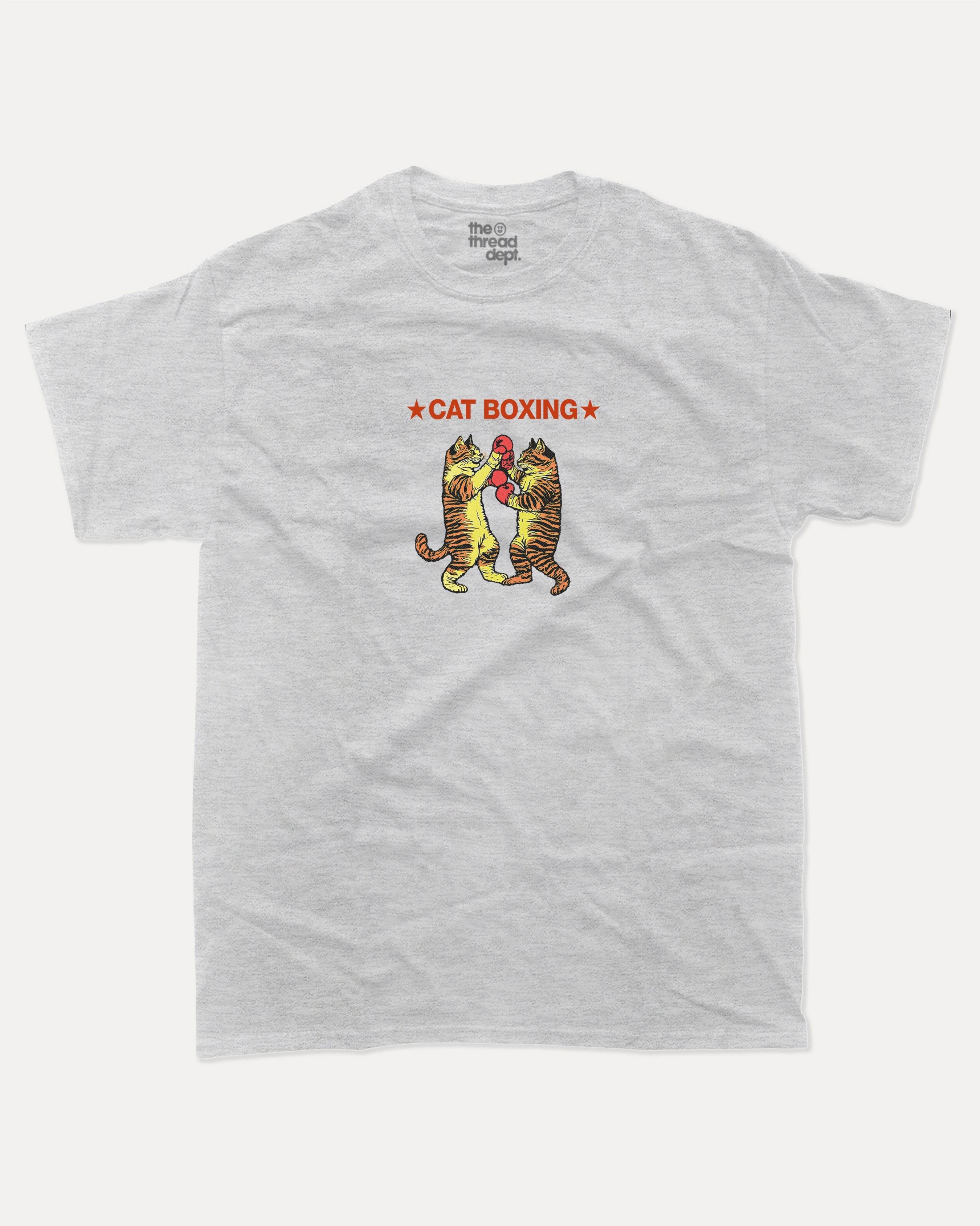 Cat Boxing - Graphic Tee - TheThreadDept