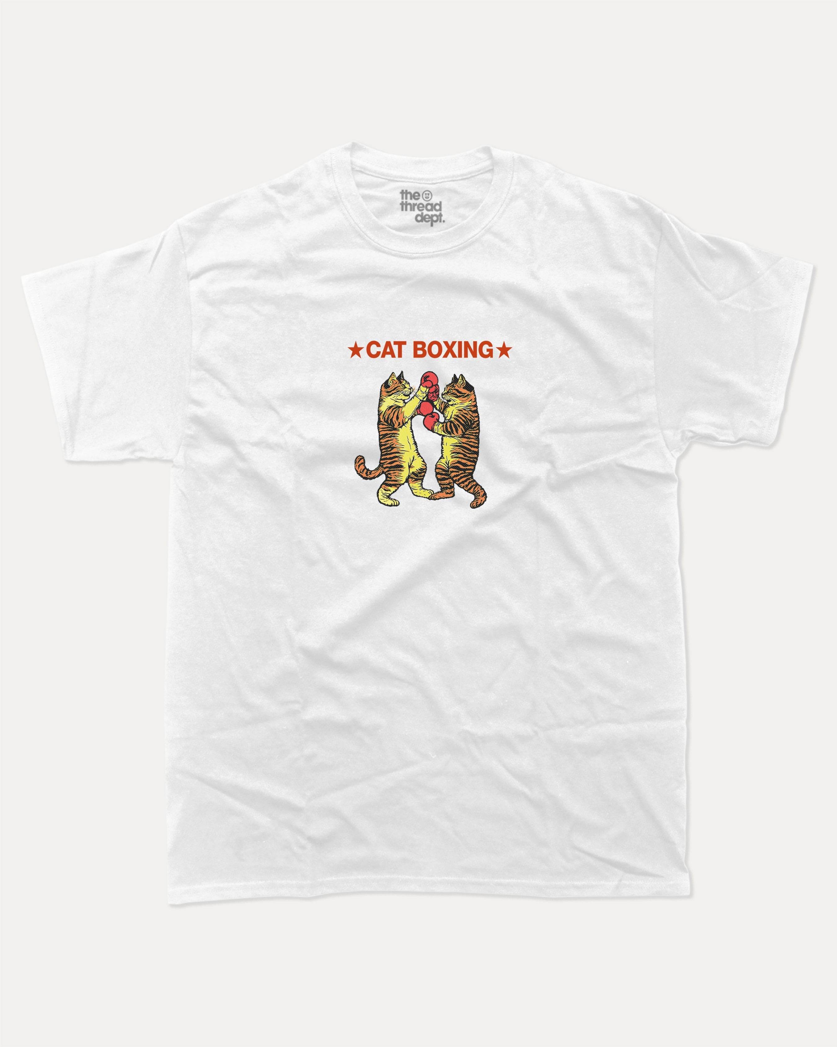 Cat Boxing - Graphic Tee - TheThreadDept