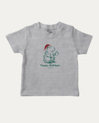 Cappy Holidays graphic tee with bold and humorous print, Perfect Gift for Christmas, Christmas Gift, X-mas Gift for friends, funny and trendy graphic. Perfect for adults and gift-giving. Heather Grey shirt.