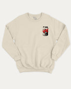 Full Of Christmas Cheer graphic sweatshirt with bold and humorous print, warm and cozy graphic for everyday wear. Christmas Gift T shirt, X-mas Graphic sweatshirt,  Perfect for adults and gift-giving. Natural pullover.