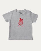Happy Hoolidays graphic tee with bold and humorous print, funny and trendy graphic. Perfect Christmas Gift T shirt, Holidays Graphic T shirt, Perfect for adults and gift-giving. Heather Grey shirt.