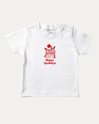 Happy Hoolidays graphic tee with bold and humorous print, funny and trendy graphic. Perfect Christmas Gift T shirt, Holidays Graphic T shirt, Perfect for adults and gift-giving. White shirt.