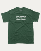 Sober Enough To Fly A Sleigh Pulled By Nine Reindeer graphic tee with bold and humorous print, Perfect Gift for Christmas, X-mas Gift,  funny and trendy graphic. Perfect for adults and gift-giving. Forest shirt.