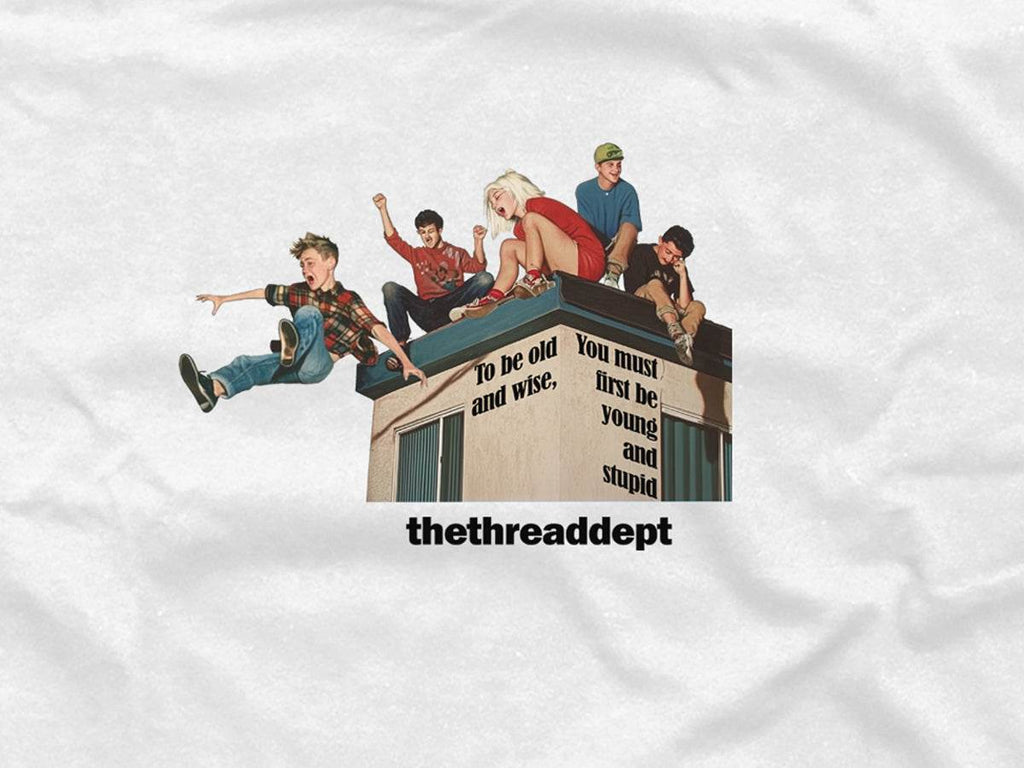 To Be Old and Wise | Graphic T-Shirt Department | The Thread Dept ...