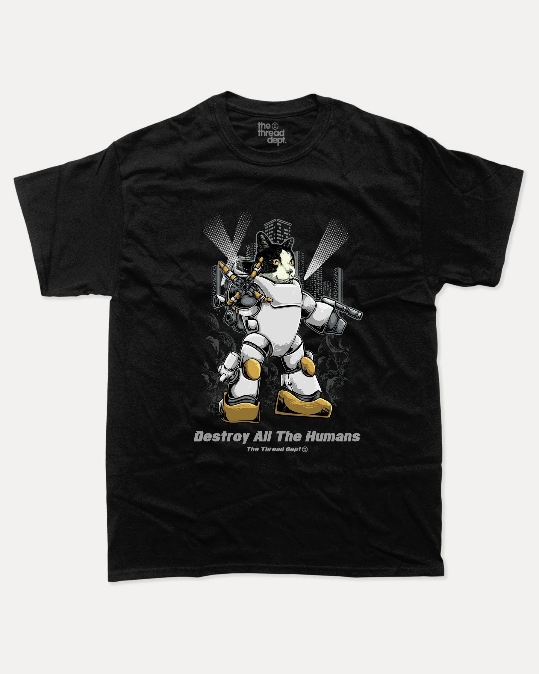 Destroy All Humans - Graphic Tee - TheThreadDept