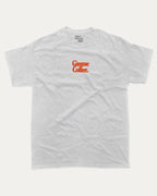 Gimme Coffee graphic tee with bold and humorous print, funny and trendy graphic. Coffee Lover Graphic T shirt, Caffeine Lover Graphic T shirt,  Perfect for adults and gift-giving. Ash Grey shirt.