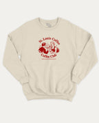 St. Louis Coffee Club graphic sweatshirt with bold and humorous print, warm and cozy graphic for everyday wear. Coffee lover sweatshirt, perfect gift for cofee lover, caffein lover graphic sweatshirt, State Graphic sweatshirt,, Saint Louis sweatshirt,,  Perfect for adults and gift-giving. Natural pullover.