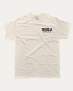 Tequilas graphic tee with bold and humorous print, Drinks T shirt, Alcohol Lovers T shirt, Drinks Lover Graphic T shirt, Party T shirt,funny and trendy graphic. Perfect for adults and gift-giving. Cream shirt.
