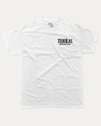 Tequilas graphic tee with bold and humorous print, Drinks T shirt, Alcohol Lovers T shirt, Drinks Lover Graphic T shirt, Party T shirt,funny and trendy graphic. Perfect for adults and gift-giving. White shirt.