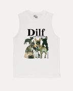 Dude I Love Frenchies - Graphic Muscle Tee - TheThreadDept