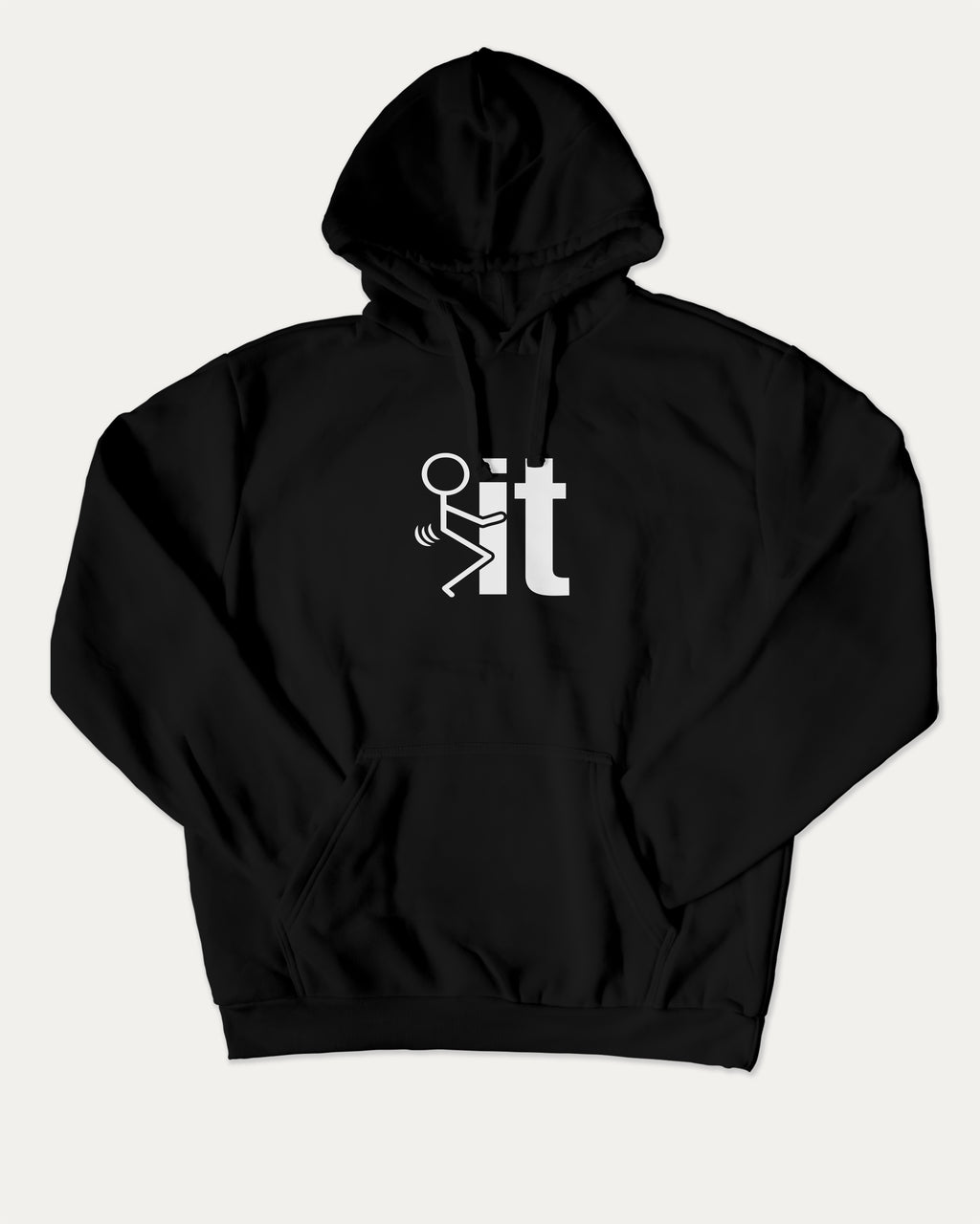 F it graphic hoodie with retro and trendy artwork, casual streetwear with bold personality. Great for adults and gifting. Black hoodie.