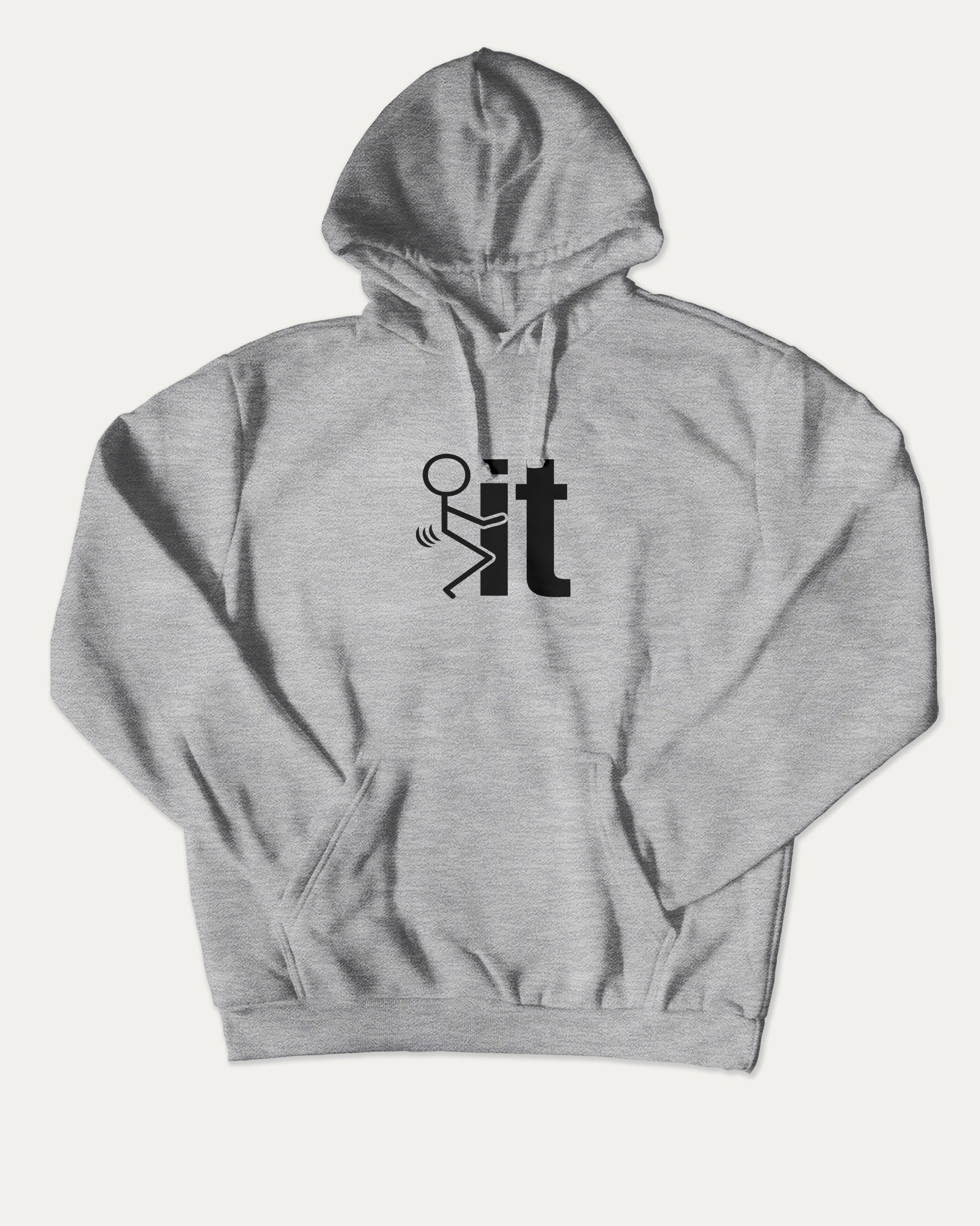 F it graphic hoodie with retro and trendy artwork, casual streetwear with bold personality. Great for adults and gifting. Heather Grey hoodie.