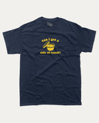 Can I Get A Side Of Ranch graphic tee with retro and humorous print, funny ranch graphic. Perfect for adults and gift-giving. True Navy shirt.