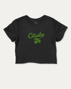 Cilantro graphic crop tee with funny and trendy slogan print, Mexican Foods Graphic T shirt,  perfect for women’s casual looks or layering. Black crop t-shirt.