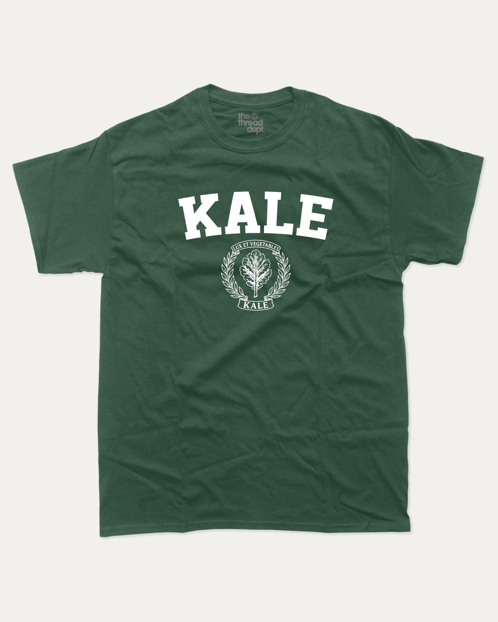 KALE University graphic t-shirt, Food T shirt, Food lover t shirt, Funny Food T shirt, . A must-have funny tee, trending meme shirt, unique gift idea. Forest.