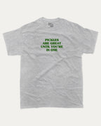 Pickles are great graphic tee with bold and humorous print, funny and trendy graphic. Perfect for adults and gift-giving. Heather Grey shirt.