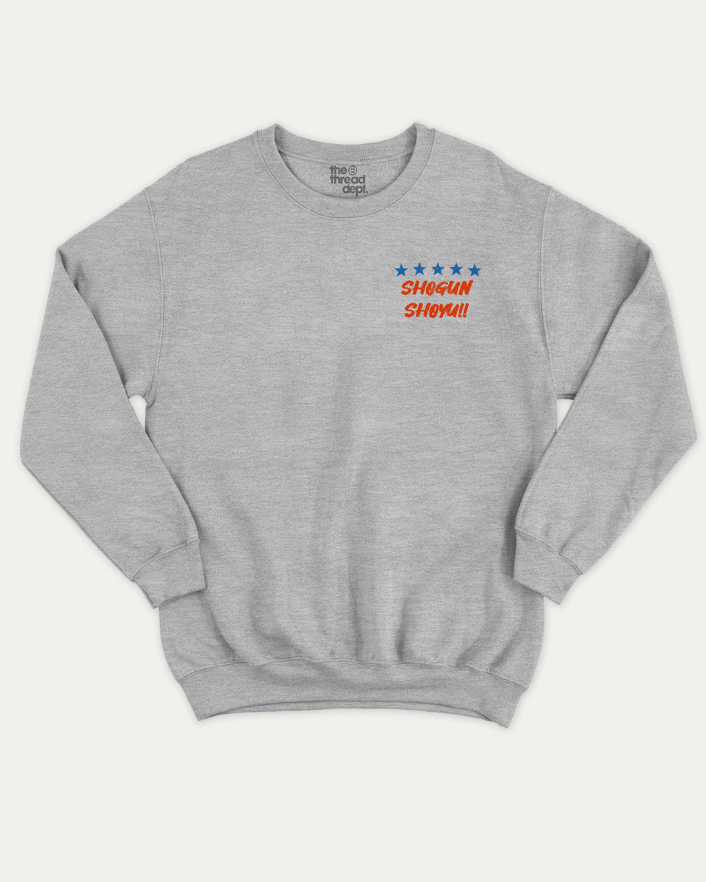 Slurp Society graphic sweatshirt with bold and humorous print, Perfect Gift for Ramen Lover, Ramen Graphic T shirt, Vintage Ramen Tee, warm and cozy graphic for everyday wear. Perfect for adults and gift-giving. Heather Grey pullover.