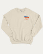 Slurp Society graphic sweatshirt with bold and humorous print, Perfect Gift for Ramen Lover, Ramen Graphic T shirt, Vintage Ramen Tee, warm and cozy graphic for everyday wear. Perfect for adults and gift-giving. Natural pullover.
