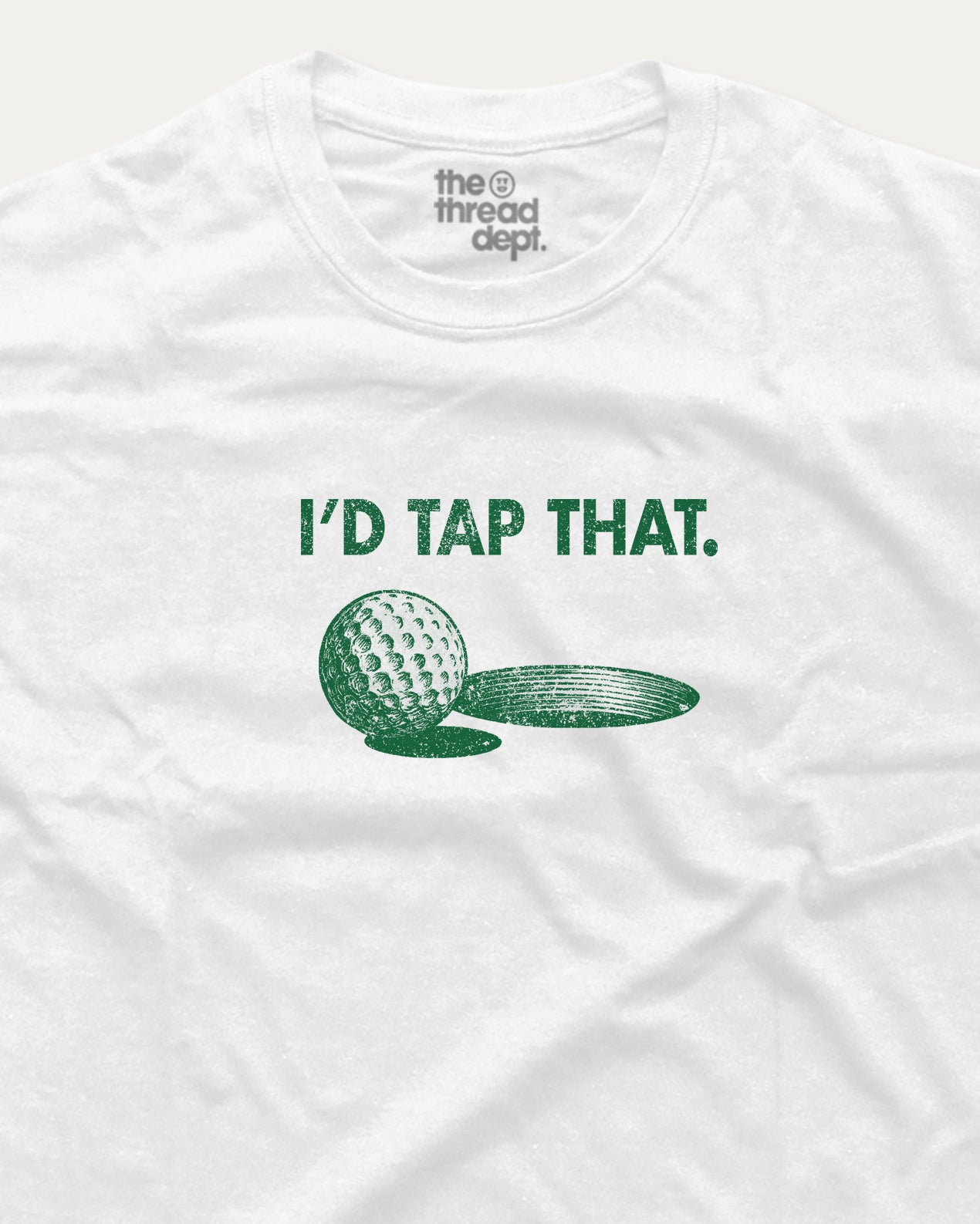 I'd Tap That graphic t-shirt, Sports shirt, Funny Golf T shirt.