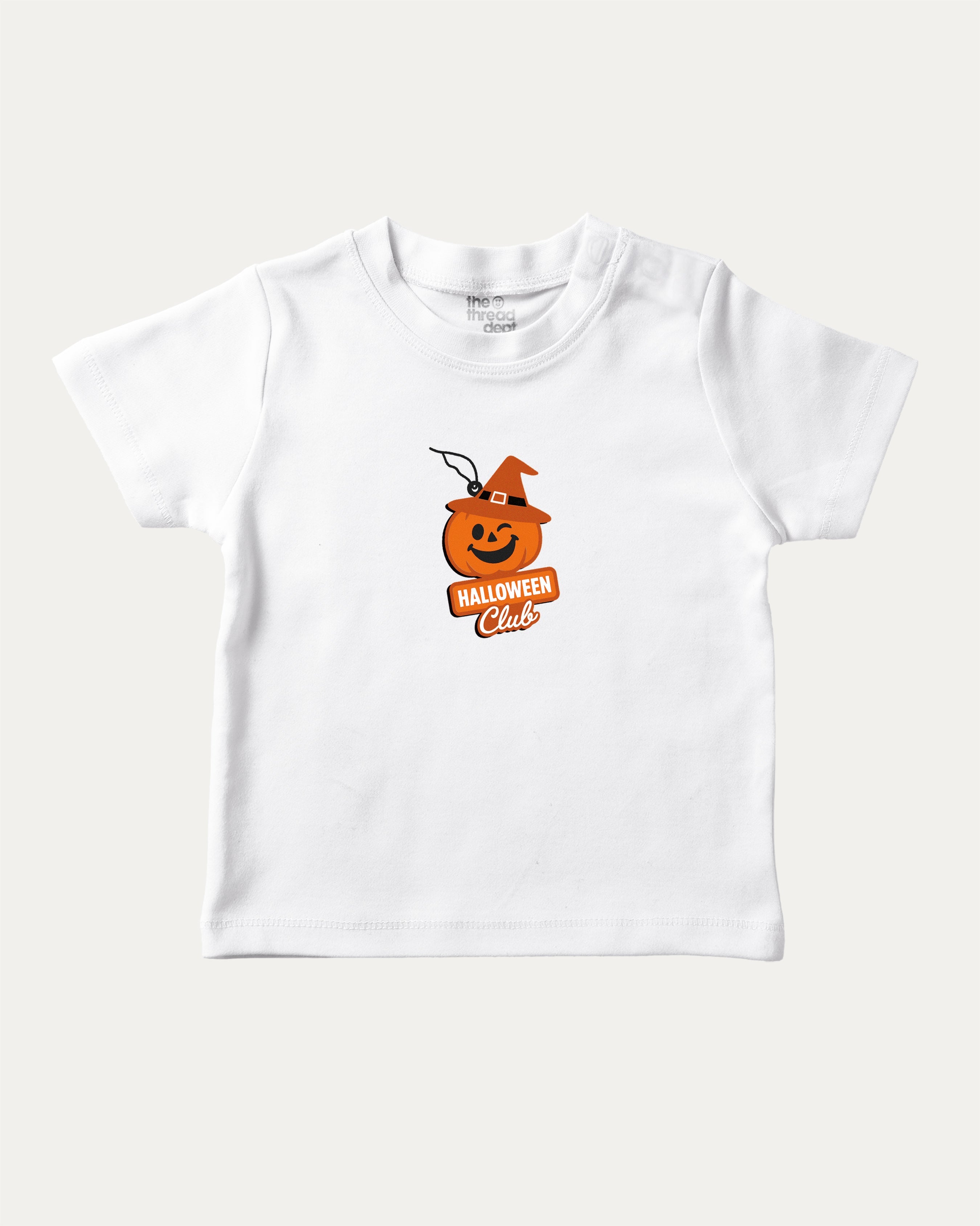 Halloween Club Freshener graphic t-shirt with bold and humorous print, funny and trendy graphic. Perfect funny Halloween gifts for friends and family. White shirt.