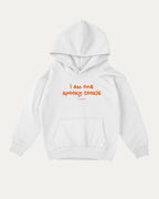 I am one spooky cookie kids graphic hoodie with cozy fit and fun design, perfect for school, play, and gifting. White kids sweater.