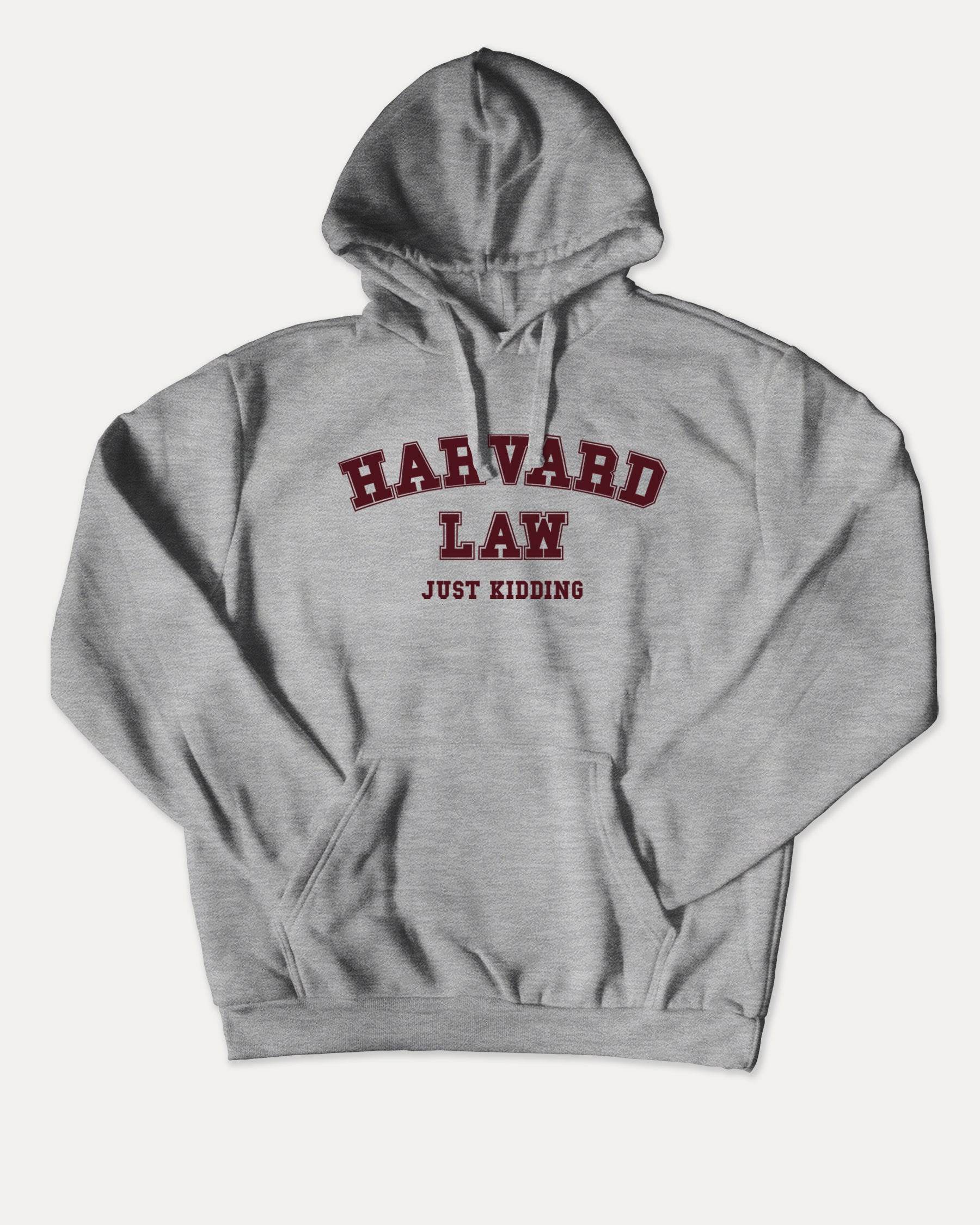 Harvard In Law Just Kidding - Graphic Hoodie - TheThreadDept