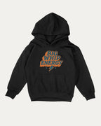 Big Whip Energy kids graphic hoodie with cozy fit and fun design, perfect for school, play, and gifting. Black kids sweater.