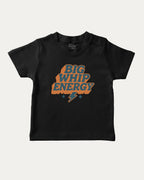 Big Whip Energy graphic tee with bold and humorous print, funny and trendy graphic. Perfect for adults and gift-giving. Black shirt.