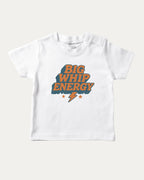 Big Whip Energy graphic tee with bold and humorous print, funny and trendy graphic. Perfect for adults and gift-giving. White shirt.