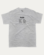 Check Box graphic t-shirt, perfect for adults. A must-have funny tee, trending meme shirt, unique gift idea. Heather Grey.